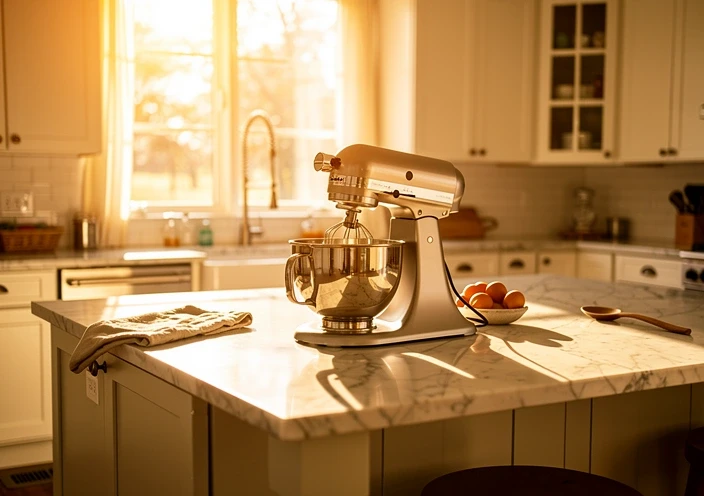 Cucina cliente con robot planetario Mirette Art
